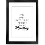 Hama Kunststoffrahmen Chiaro, Schwarz, 13 x 18 cm (00193248)