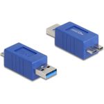 Delock USB 5 Gbps Adapter Typ-A Stecker zu Micro-B gekreuzt (67214)