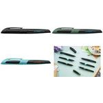 STABILO Kugelschreiber Flow hellblau/schwarz, Schreibfarbe: blau, 1 St. (6031/3-41)