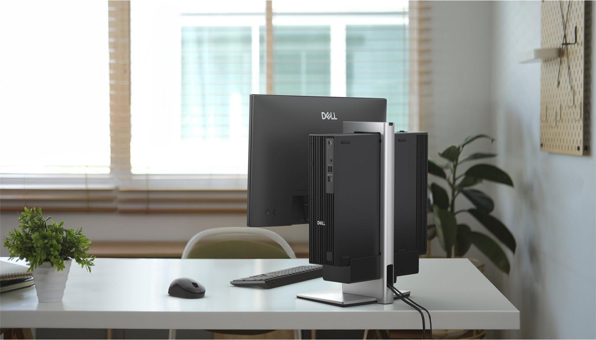 Dell Pro Slim Plus QBS1250 Desktop-PC Intel Core Ultra 7 265 16 GB RAM 512 GB SSD Windows 11 Pro Schwarz