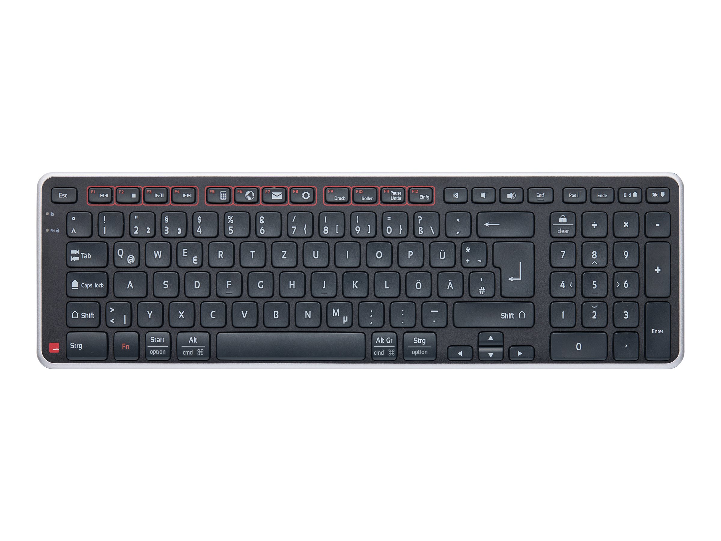 Contour Balance Tastatur Wireless Deutsch Schwarz