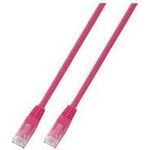 EFB-Elektronik RJ45 Patchkabel Cat.5e U/UTP PVC CCA magenta 2m Hersteller: EFB Elektronik (K8091.2)