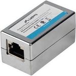 Lanberg AD-RJ45-RJ45-OS6 Kabeladapter RJ-45 Silber (AD-RJ45-RJ45-OS6)