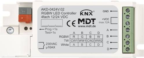 MDT AKD-0424V.02 LED Controller 4-Kanal, RGBW (AKD-0424V.02)