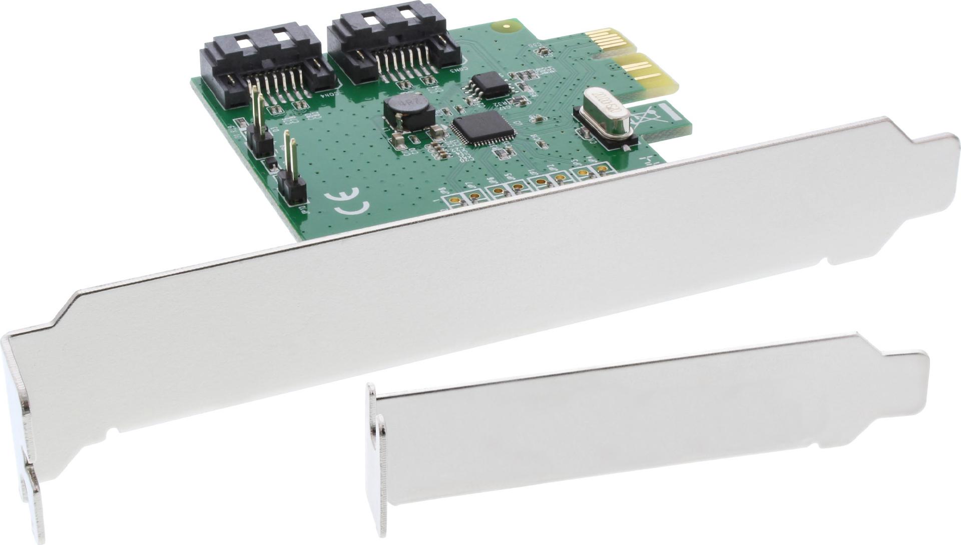InLine RAID Controller PCIe 2.0 2x SATA 6Gb/s RAID 0/1/SPAN
