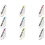 LEITZ Stehsammler WOW Duo Colour, DIN A4, Polystyrol,eisblau mit zweifarbigem WOW Effekt in weiß / eisblau, - 1 Stück (5362-10-51)