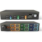 Vertiv Geist Rack PDU, Monitored (Unit Level), EC, 2U, input IEC 60309 230/400V 3x32A, locking outlets (12)C19 (VP4G31A5)