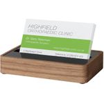 Sigel VA200 Visitenkartenhalter Eiche Braun (VA200)