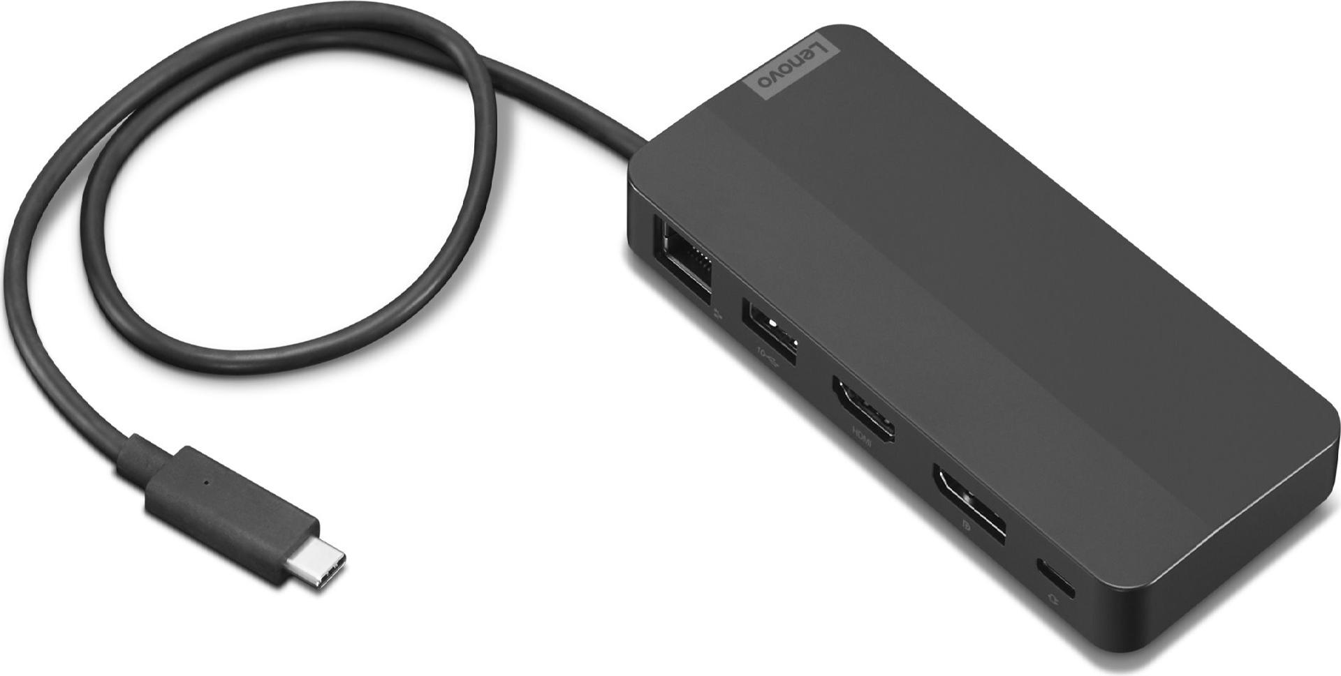 Lenovo 40B90100EU USB-C Dockingstation Dual 4K@60Hz HDMI/DP Eclipse Black