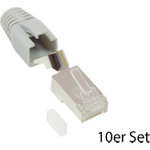 Alcasa GC-N0091 Drahtverbinder RJ45 Grau (GC-N0091)
