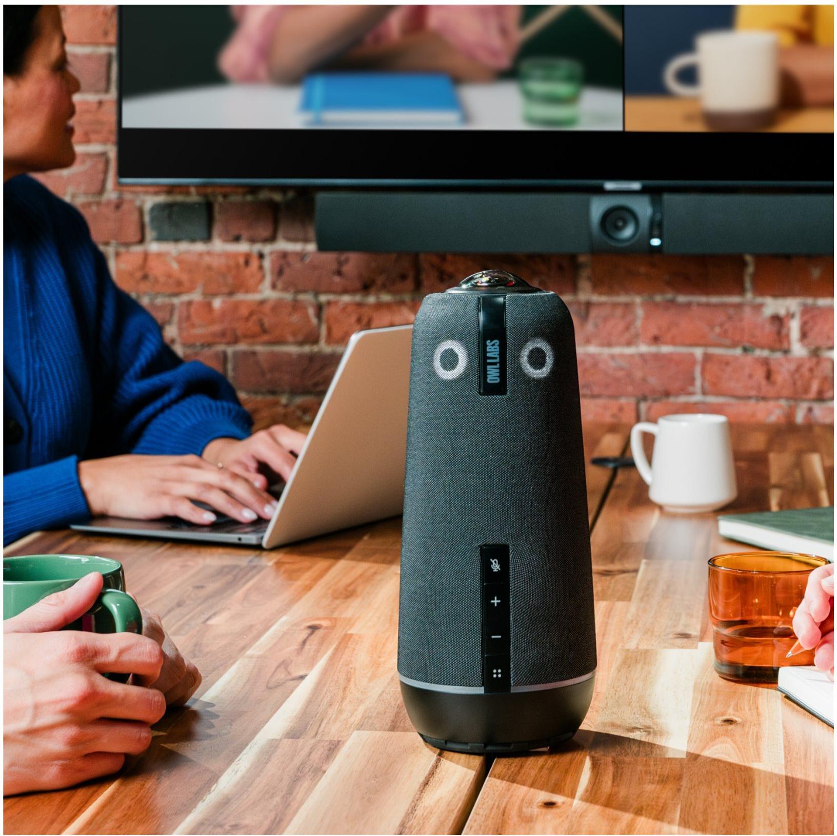 Owl Labs Meeting Owl 4+ 4K 360° Videokonferenzsystem Grau