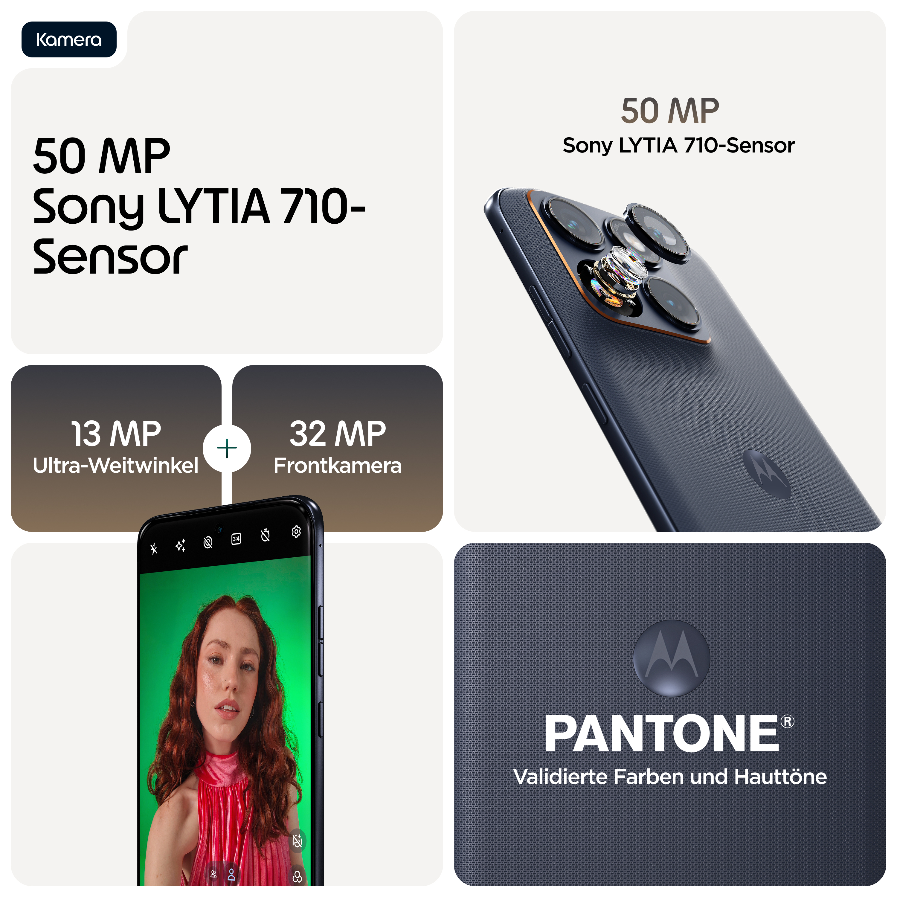 Motorola Edge 70 Fusion 5G 6.78" AMOLED 144 Hz 8 GB RAM 512 GB PANTONE Silhouette