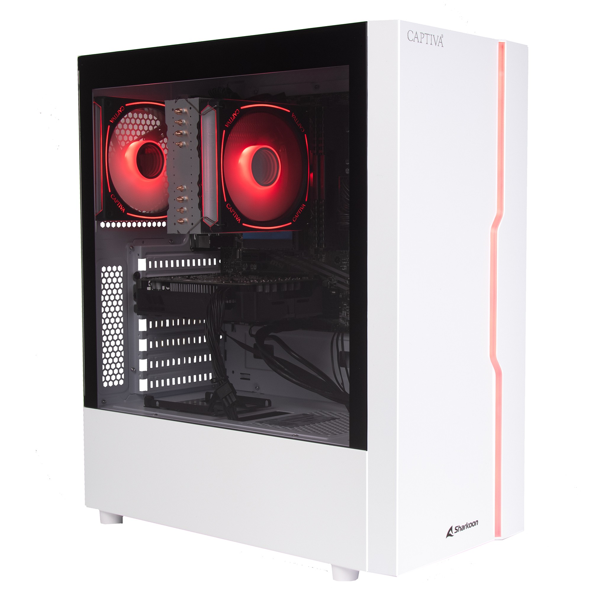 CAPTIVA PC Advanced Gaming R98-789 (Ryzen 7 7800X3D/RTX5060 Ti 8GB GDDR7/SSD 1TB/32GB/WLAN/w/o OS) (98789)