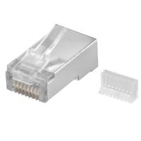 Modularstecker RJ45 geschirmt - 8P8C für Rundkabel Lose Ware