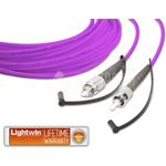 Lightwin High Quality Simplex LWL Patchkabel, MM OM4, FC - ST LWL Patchkabel (LSP-50 FC-ST 1.0 OM4)