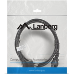 Lanberg CA-C13C-10CC-0018-BK Stromkabel Schwarz 1,8 m C13-Koppler CEE7/7 (CA-C13C-10CC-0018-BK)