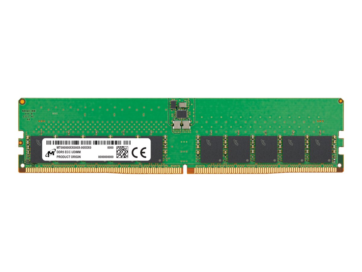 Micron DDR5 Speichermodul 32 GB DIMM 288-PIN 5600 MHz PC5-44800 CL46 ECC