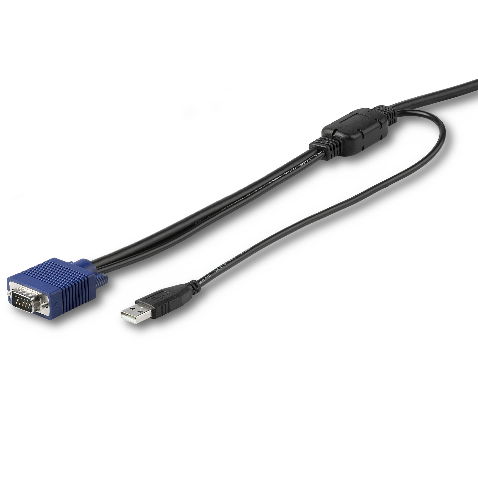 StarTech.com RKCONSUV6 1,8 m KVM-Kabel für Rackmount Konsolen Schwarz