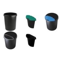 Helit H6106225 Abfallbehälter Rund Kunststoff Rot (H6106225)