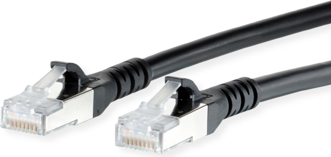 METZ CONNECT Patchkabel Cat.6A AWG26 50m schwarz (130845E000-E)