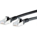 METZ CONNECT Patchkabel Cat.6A AWG26 50m schwarz (130845E000-E)