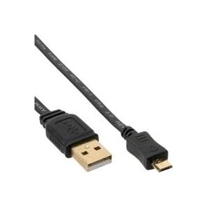 InLine USB-Kabel Micro-USB Typ B (M) zu USB (M) (31720F)