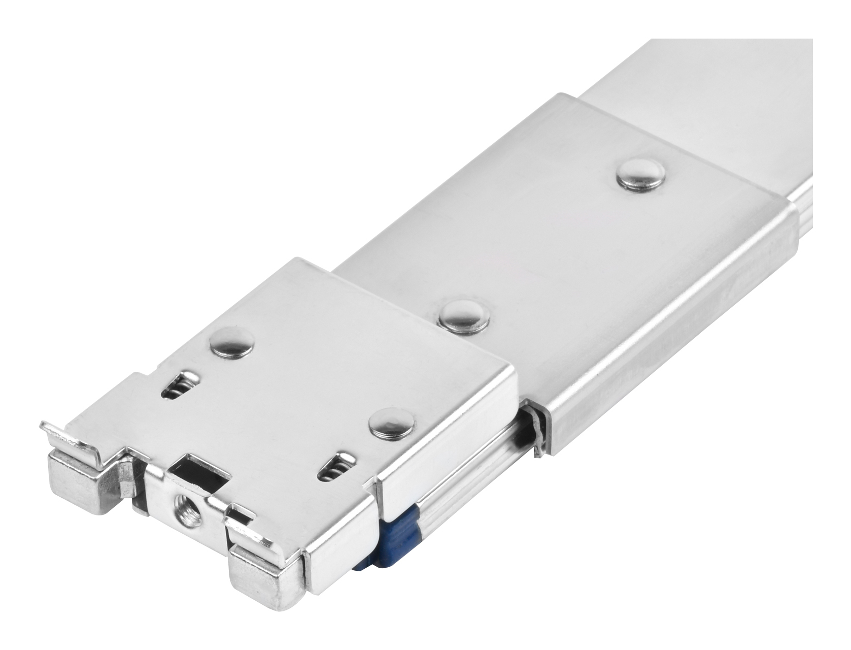 SilverStone RMS08-20 Gleitschienenset Silber