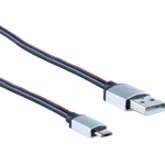 shiverpeaks BS14-50096 USB Kabel 0,9 m USB 2.0 USB A Micro-USB B Schwarz - Rot (BS14-50096)