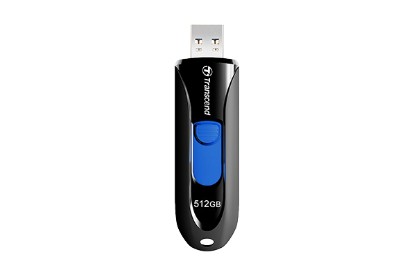 Transcend JetFlash 790 512 GB USB 3.1 Gen 1 Schwarz