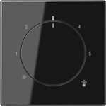 Jung Abdeckung für Raumtemp.Regler LS 1749 BF SW (LS1749BFSW)