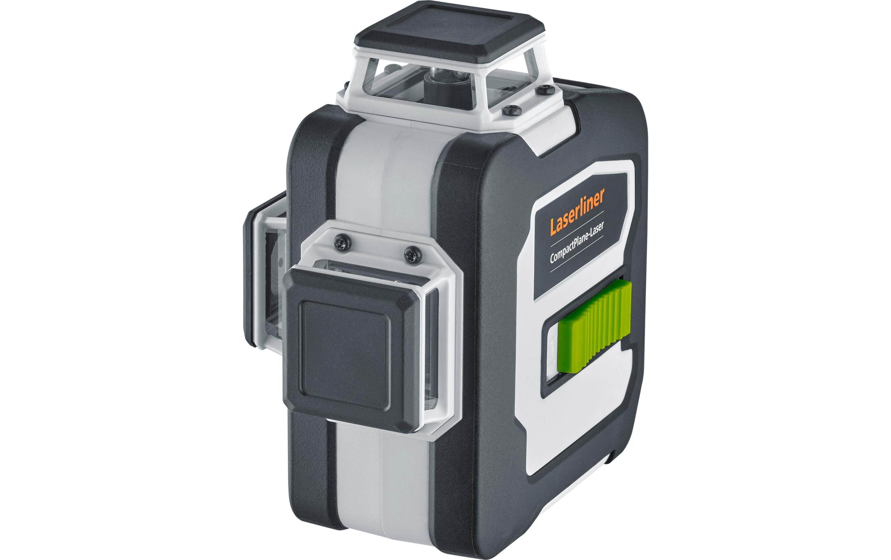 Laserliner CompactPlane-Laser 3G Pro Kreuzlinienlaser 30 m Schwarz, Grün, Grau