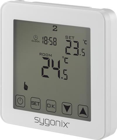 Sygonix Touch 2 Raumthermostat Unterputz Wochenprogramm 1 bis 70 °C (SY-4961570)