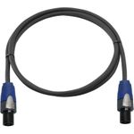 PSSO Lautsprecherkabel Speakon 2x2,5 1,5m sw (3022790K)
