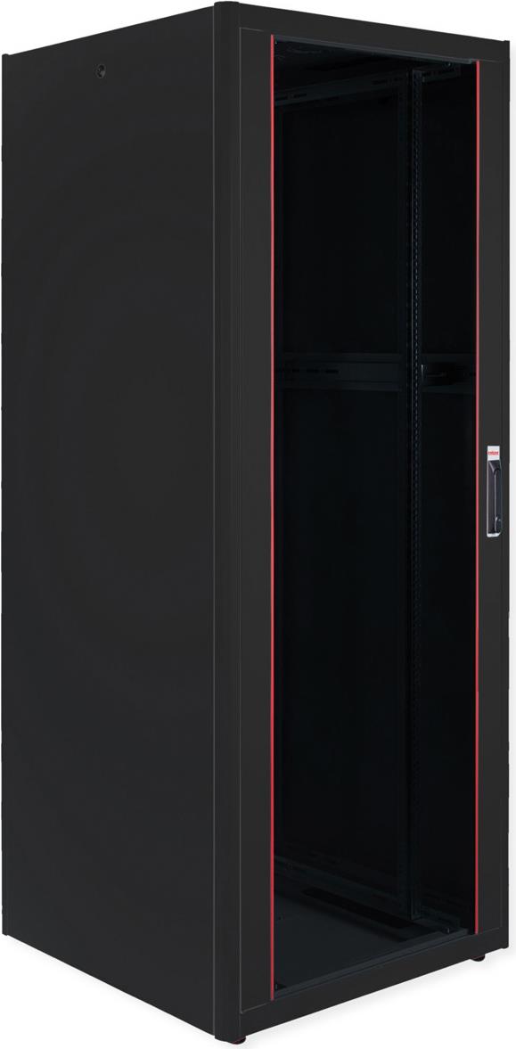 ROLINE 19 Zoll Netzwerkschrank Pro 42 HE 800x800 BxT Glastür schwarz (26.21.0235)