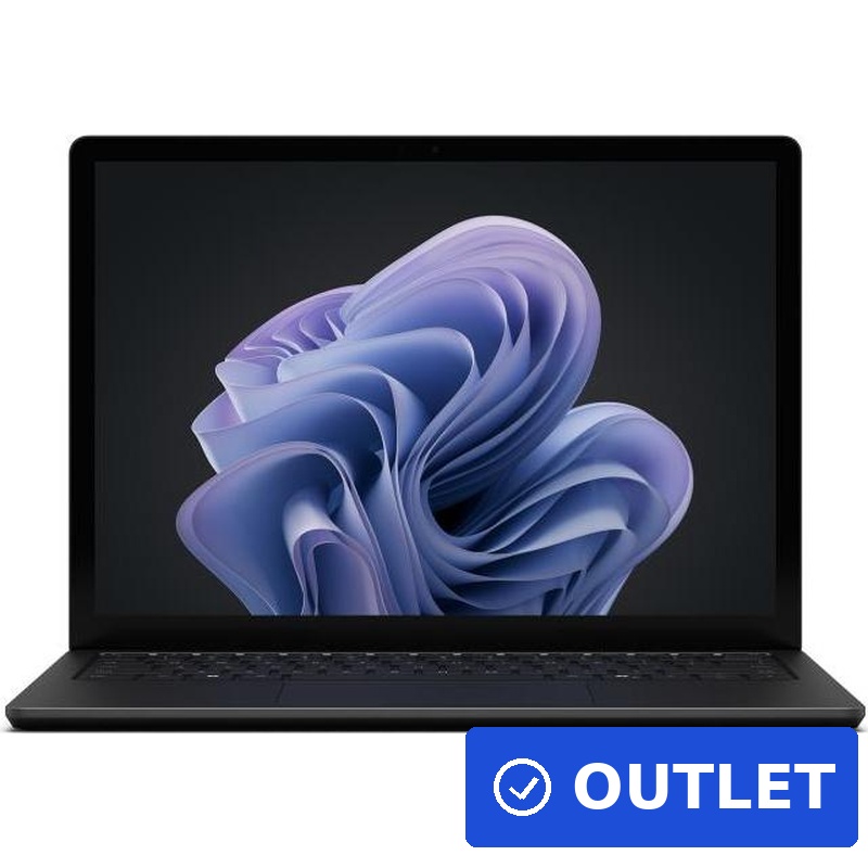 Microsoft Surface Laptop 6 Core Ultra 5 135H 13,5" Touch 16 GB RAM 512 GB SSD Win 11 Pro Nordisch Schwarz (ZPX-00013) (geöffnet)