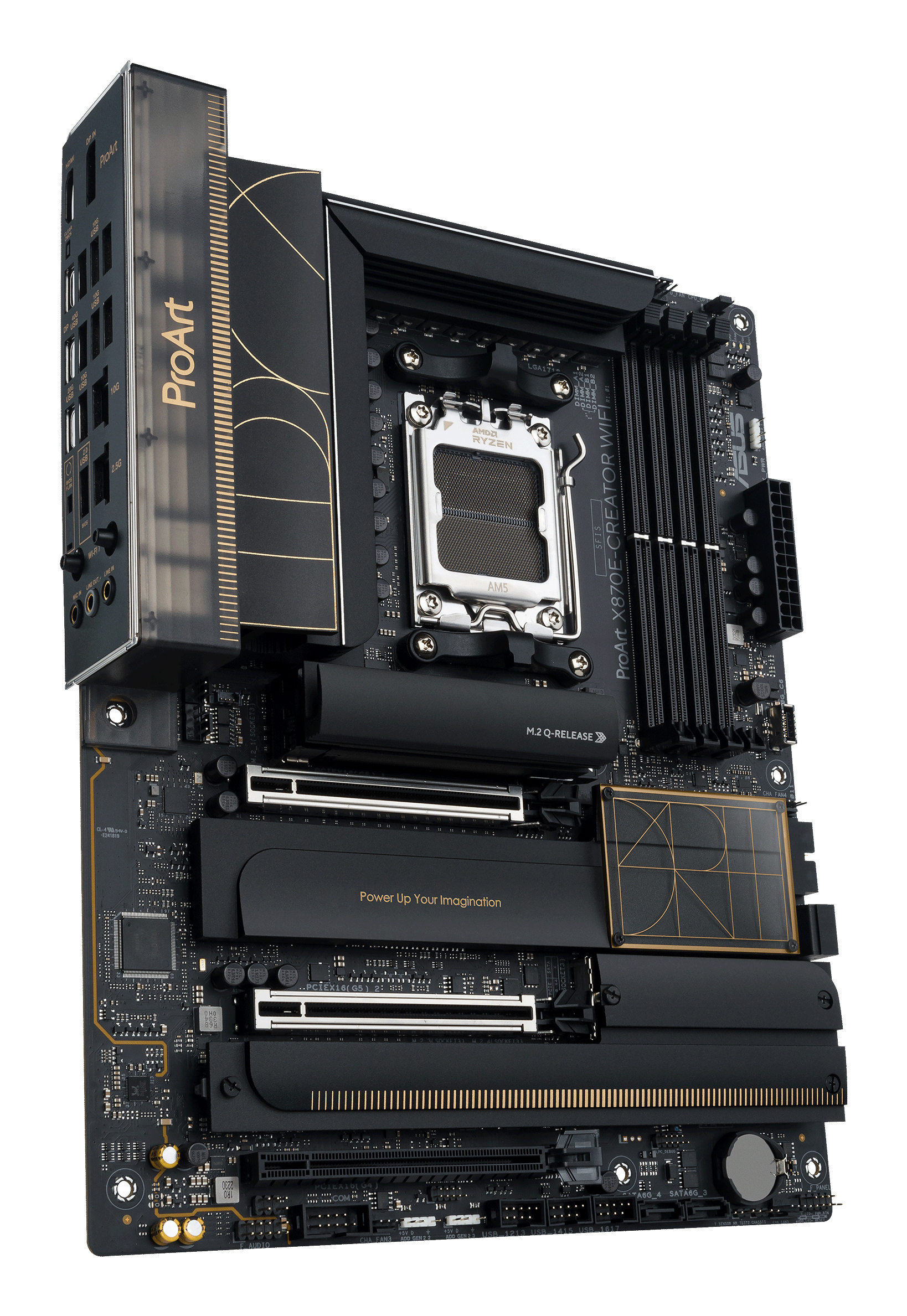 ASUS ProArt X870E-CREATOR WIFI Mainboard ATX Sockel AM5 AMD X870E DDR5 Schwarz