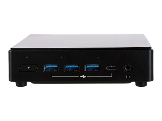 ECS LIVA Z3 Plus Barebone Core i3-10110U 2,1 GHz Schwarz