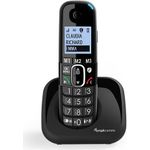 amplicomms BigTel 1500 DECT-Telefon Anrufer-Identifikation Schwarz (ATL1423327)