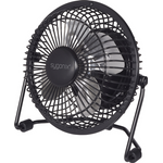 Sygonix USB-Ventilator 2.5 W (Ø x H) 145 mm x 150 mm Schwarz Schwenkbar (SY-6904478)