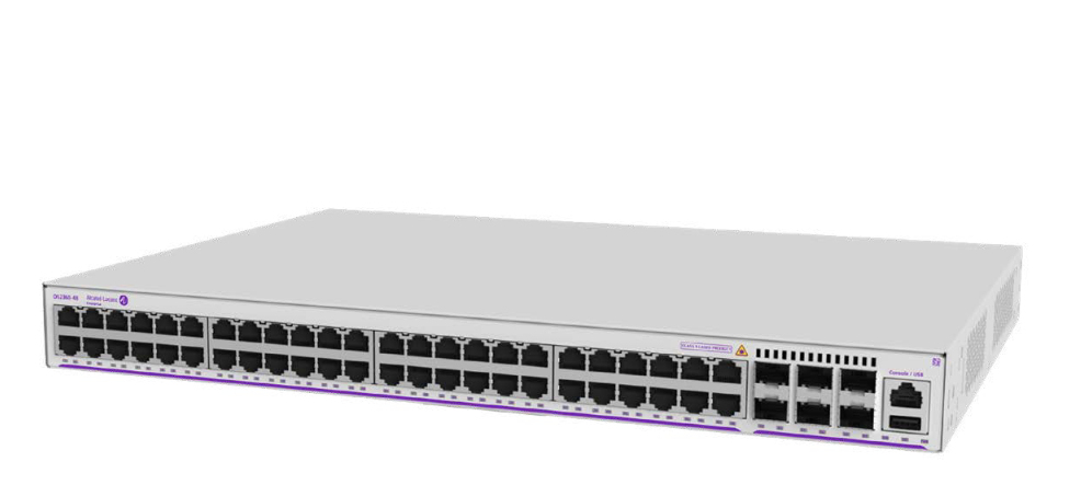 Alcatel-Lucent OmniSwitch OS2260-P24 24-Port PoE+ Managed Switch L2+ Weiß