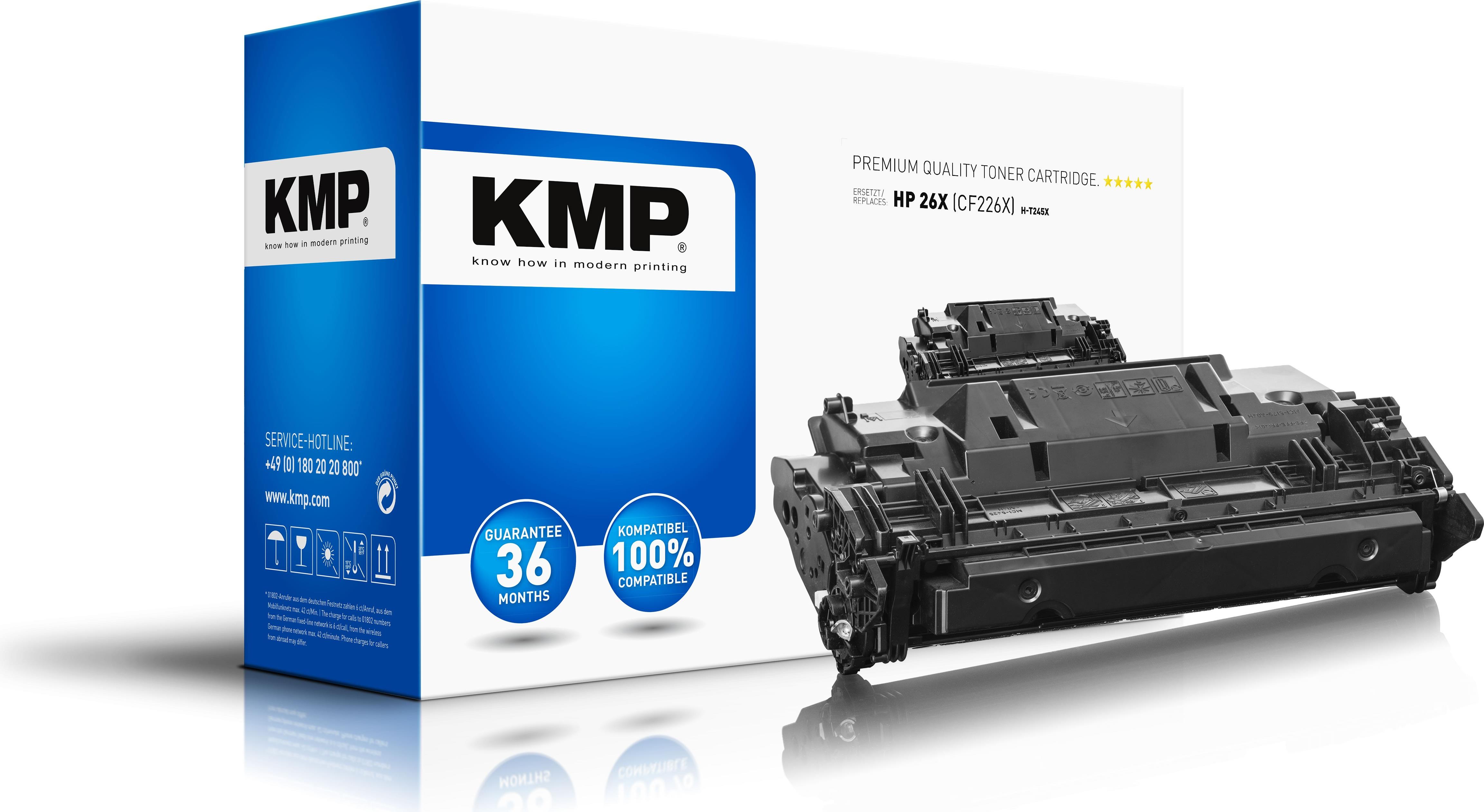 KMP H-T245X Laserpatrone 12000Seiten Schwarz (2539,3000)
