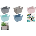 keeeper Aufbewahrungsbox "lotta", 20,0 Liter, nordic-blue dekorative Lifestyle-Box zur übersichtlichen Aufbewahrung - 1 Stück (1091368000000)