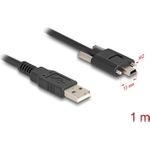 DeLOCK 80478 USB Kabel 1 m USB 2.0 USB A Mini-USB B Schwarz (80478)