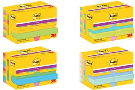 Post-It 7100258794 Klebezettel Quadratisch Mehrfarbig 90 Blätter Selbstklebend (622-12SS-PLAY)