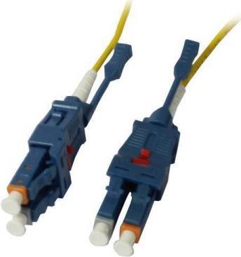 LWL-2-Faser-Patchk. 3mtr.LC-LC 9/125um OS2 Uniboot drehbar Push/Pull AD 2mm (S215529)