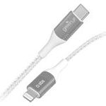 SBS GreenLine USB-C auf Lightning Kabel 1,2m MFi weiß (GRECABLELIGTC12BW)