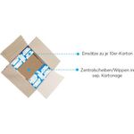 BJ Großverpackung 100er 20 EUC-84 BULK SCHUKO Einsatz+Abdeckung getrennt verp. 1 (2CKA002099A0307)