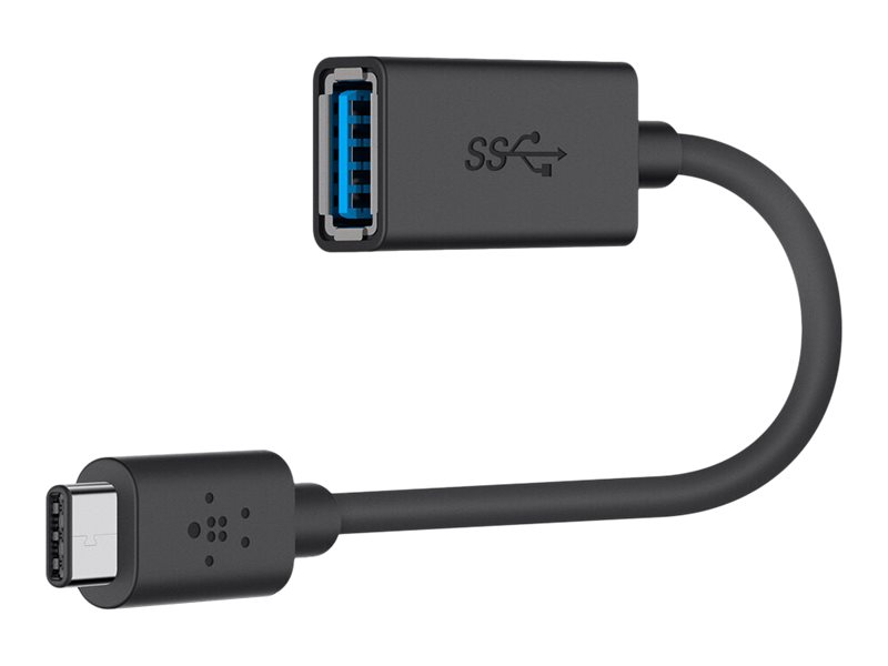 Belkin 3.0 USB-C to USB-A Adapter 1 m Schwarz