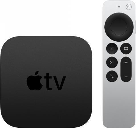 Apple TV 4K - 2. Generation - AV-Player - 64 GB - 4K SUHD (2160p) - 60 BpS - HDR - Schwarz