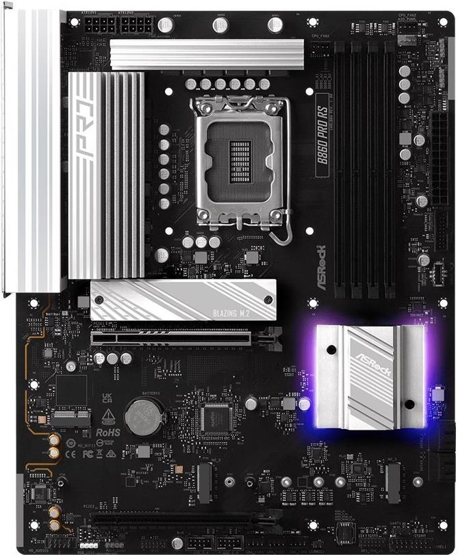 Image of ASRock B860 Pro RS DDR5 Intel S1851 retail (90-MXBRM0-A0UAYZ)